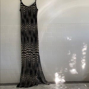 Fire Maxi dress
